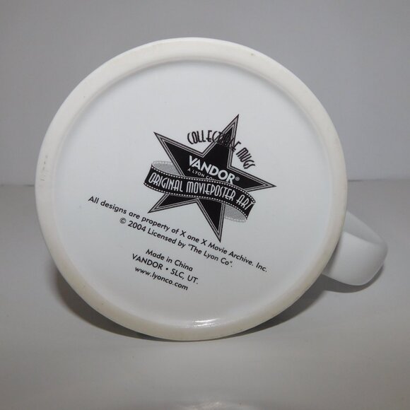 VTG 2004 Creature from the Black Lagoon Movie Poster Art Coffee Mug UNUSED - Picture 8 of 8